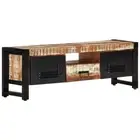 Tv Cabinet 120X30x40 Cm Solid Wood Reclaimed pine wood TV Stands & Entertainment