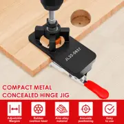 Concealed Door Hinge Jig with Quick Clamp 35mm Adjustable Cabinet Hinge qilnw