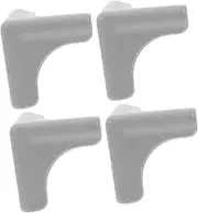 Tofficu 4pcs Collision Silicone Corner Protector Resilient Edge Guards for Furniture and Kitchen Safety Soft and Wear Resistant for Range Hoods and Tables