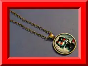 Antique Theme Super Hero Ant-Man Design Necklace Unisex