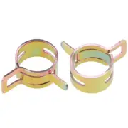 Steel Band Clamp 12mm Hose Tube Spring Clips Clamp Manganese Steel 20Pcs
