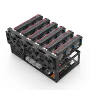 GPU Mining Rig Open Air Steel Miner Rig Case Parts Frame Crypto Coin Rack