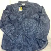 Robert Graham Colorful Print Classic Fit Shirt Sz Large $228