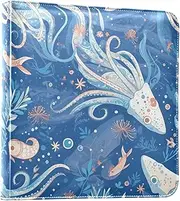 Childish Cuttlefish Dark Blue Photo Book Self Adhesive Pages 2 pcs 4x6'', 1 pcs 6x8'' Photos album para photocards