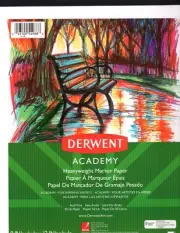 Derwent Academy Heavyweight Marker Paper 40 Sheet Pack Markers Won't Bleed Thru