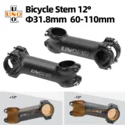 Ultralight Bike Stem MTB Road MTB Road Bicycle Bike Stem ±12° 31.8mm 60-110mm