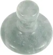 Outanaya Mushroom Shaped Natural Stone Massage Tool for Ergonomic Scraping Device for Skin Elasticity and Relaxation for Hot Compress Massage Sessions