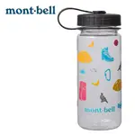 【MONT-BELL 日本】PRINT CLEAR BOTTLE 水瓶 0.5L 透明 (1134223)