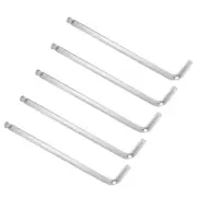 5pcs L-Handle Ball End Hex Key 3/8" Metric L-Shape Wrench CR-V Hand Tools