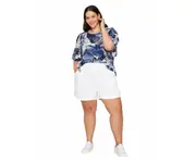 Autograph Womens Shorts - Plus Size White - Summer - Solid