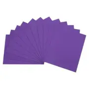 Purple EVA Foam Sheets 11 x 8 inch 1.7mm Thickness for Crafts DIY 12 Pcs
