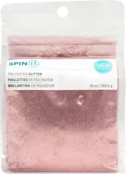 We R Memory Keepers Spin It Extra Fine Glitter 10oz-Rose Gold - 2 Pack