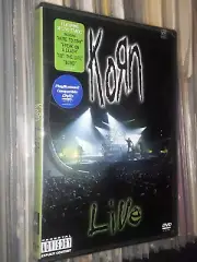 KORN DVD LIVE AT HAMMERSTEIN NEW YORK 2002 USA EDITION HYPE STICKER SEALED METAL