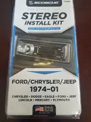 Scosche - FCJ2076 - Stereo Install Kit - Ford/Chrysler/Jeep 1974-01