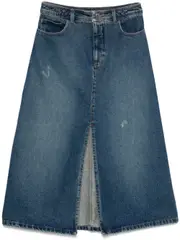 [A.P.C.] A. P.C.-Gonna Georgia Midi In Denim-Donna 40 FR