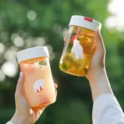 Tritan Apple Bear Straw Cup