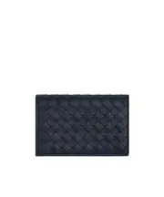 Intrecciato Piccolo Business Card Case One size space Blue
