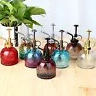 Glass Colorful Embossed Glass Watering Can Gardening Tool Spray Bottle