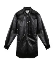 Isabel Marant Étoile Ayali Press-Stud Fastened Mini Dress FR34,FR36,FR38,FR40 black