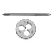 Reliable Thread Cutting with 5 40 UNC Tap and Die Set High Speed Steel