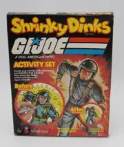 G.I. Joe A Real American Hero Activity Set Shrinky Dinks Colorforms #2111 1983