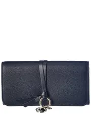 Chlo Alphabet Leather Continental Wallet