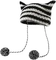 Winter Hat Beanie Hat Women Pom Pom Hats For Winter Women Durable Pom-Pom Beanie For Women Knitted Caps Winter Cap