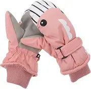 [TEMPNAP] Winter Gloves Oversize Youth Mitten Thermal Insulated Cold Babies Boys Ski Hand Proof Snow Gloves Driving Gloves Durable Gloves Down Cloth Khaki