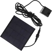 ANDRESLAD 7V Solar Power Submersible Water Pump Kit H Fountain Pump for Aquarium Pool Garden Energy Saving Solar Panel Water Pump with Easy Installation