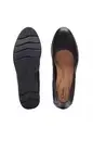 Clarks Women's Jenette Ease Black Leather Dotted US Size 5 M NEW