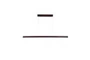 Meya Modern Sleek CCT LED Hanging Pendant Light Lamp Large Walnut