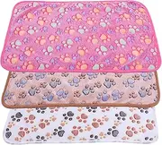 Pet Dog Blanket Fleece Blanket ,Cat Sleep Mat Puppy Kitten Soft Blanket (L(104cm*76cm))