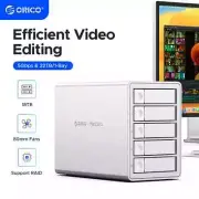 ORICO 3.5"RAID USB3.0 5Gbps HDD Docking Station 150W Power With Cooling Fan