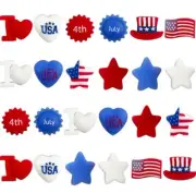 12PCS Mochi Squishy Toys,4th of July Stress relief, party favors New USA