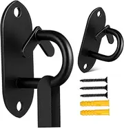 Titanium Ceiling Hook Set 2 Pcs Resistance Band Anchors Exercise Station Strap Anchor Wall Mounts for Home Gym Gym Hooks Swing Hangers