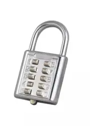 2x 10 Digits Combination Code Drawer Lock Keyless Code Padlock For Blinder #5636