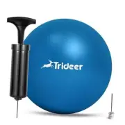 Pilates Ball 7-8 inch with Pump, Small Pilates Ball, Core Ball, Therapy Blue