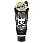 Kose Cosmeport Men's Softymo Face Wash 130g - Wild Scrub Sumi Charcoal