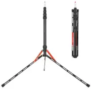 Carbon Fiber Light Stand Tripod Portable Lightweight Travel Stand 220cm/ 7ft ...