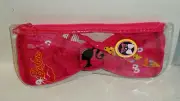 Barbie Dental Travel Kit Toothbrush & Toothbrush Cap Zip Shut Travel Bag