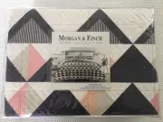 Morgan and Finch single doona cover and matching pair of pillow cases