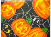 Elrene Vinyl Tablecloth HALLOWEEN theme 4 styles Square Oblong Round Pumpkins