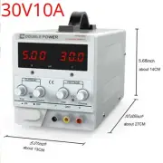 30V10A Regulated Lab Power Supply Adjustable Stabilizer Switching Bench Source