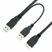 50CM USB 3.0 A Y Power Cable Cord Lead for EMC Iomega eGo 1TB 35056 Hard Drive