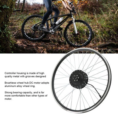 (26in)36V 500W Electric Bicycle Conversion Kit Rear Wheel Hub Motor Kit ZO