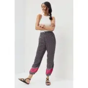 $120 NWT Anthropologie Smocked Balloon-Leg Pants new size 10