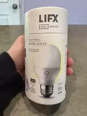 New LIFX Mini (A19) Wi-Fi Smart LED Light Bulb Warm White