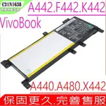 ASUS電池-華碩 C21N1638,VIVOBOOK 14,A440,F442,X442,K440,R400,2ICP4/59/134