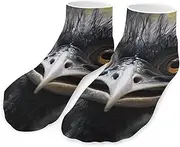 [QMNVBDS] Emu Socks Ankle Length Socks Casual Short Socks for Women Men Low Cut Sports Socks Running Socks No Show Socks Ankle Socks Athletic Socks Workout Socks, Style, One Size, Style, One size