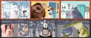 Jigsaw Puzzle Entertainment Secret Life of Pets the movie 200 pieces NEW